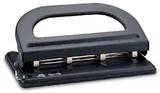 Дырокол Kw-Trio 09640 макс.:30лист. черный отв.:4 с линейкой