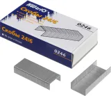 Скобы для степлера 24/6 Kw-Trio 0246 оцинкованные кор.карт. (упак.:1000шт.)