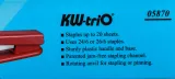 Степлер Kw-Trio 05870 24/6 (20листов) ассорти 50скоб металл/пластик закрытый/открытый