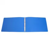 Папка на 4-х кольцах Бюрократ -0827GA3BLU A3 гориз. пластик 0.8мм кор.27мм синий