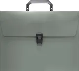 Портфель Бюрократ -BPP01GREY 1 отдел. A4 пластик 0.7мм серый