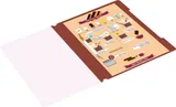 Папка-скоросшиватель Бюрократ -PS20BROWN A4 прозрач.верх.лист пластик коричневый 0.12/0.16