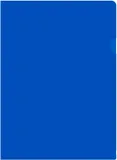 Папка-уголок Бюрократ -E310N/1BLU непрозрачный A4 пластик 0.18мм синий