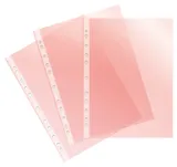 Папка-вкладыш Бюрократ Премиум -013RED красный глянцевые А4+ 30мкм (упак.:50шт)