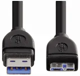 Кабель Hama H-54507 USB 3.0 A(m) mini USB 3.0 B (m) 1.8м (00054507) черный