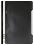 Папка-скоросшиватель Durable 2573-01 A4 прозрач.верх.лист ПВХ черный