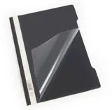 Папка-скоросшиватель Durable 2573-01 A4 прозрач.верх.лист ПВХ черный