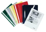 Папка-скоросшиватель Durable 2573-05 A4 прозрач.верх.лист ПВХ зеленый