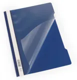 Папка-скоросшиватель Durable 2573-07 A4 прозрач.верх.лист ПВХ синий