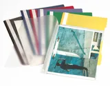 Папка-скоросшиватель Durable 2573-12 A4 прозрач.верх.лист ПВХ фиолетовый