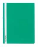 Папка-скоросшиватель Durable 2580-05 прозрач.верх.лист боков.перф. пластик зеленый