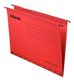 Папка подвесная Esselte Standart 90316 картон красный (упак.:25шт)