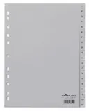 Разделитель индексный Durable 6522-10 A4 пластик 20 индексов 1-20