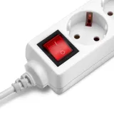 Сетевой удлинитель Buro BU-PS3.5/W 5м (3 розетки) белый (пакет ПЭ)