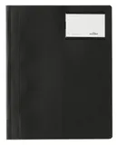 Папка-скоросшиватель Durable 2500-01 A4+ ПВХ черный