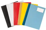 Папка-скоросшиватель Durable 2500-06 A4+ карм.на лиц.стор. ПВХ синий