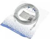 Патч-корд Lanmaster TWT-45-45-5.0-WH UTP RJ-45 вил.-вилка RJ-45 кат.5E 5м белый ПВХ (уп.:1шт)