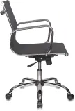 Кресло руководителя Бюрократ CH-993-Low черный M01 сетка низк.спин. крестов. металл хром