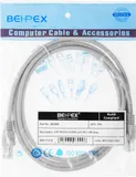 Патч-корд UTP cat.5E molded 1.5м серый RJ-45 (m)-RJ-45 (m)