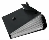 Портфель Бюрократ -BPP6 6 отдел. A4 пластик 0.7мм ассорти