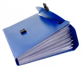 Портфель Бюрократ -BPP6 6 отдел. A4 пластик 0.7мм ассорти