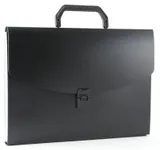 Портфель Бюрократ -BPP6 6 отдел. A4 пластик 0.7мм ассорти