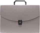 Портфель Бюрократ -BPP13GREY 13 отдел. A4 пластик 0.7мм серый