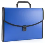 Портфель Бюрократ -BPP13L 13 отдел. A4 с окантовкой пластик 0.7мм ассорти