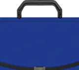 Портфель Бюрократ -BPP13TLBLUE 13 отдел. A4 ребрист. поверхн. с окантовкой пластик 0.7мм синий