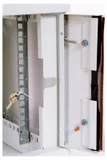 Шкаф коммутационный ЦМО (ШРН-6.650) настенный 6U 600x650мм пер.дв.стекл несъемн.бок.пан. 100кг серый 605мм 18.6кг 180град. 366мм