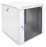 ЦМО Шкаф телекоммуникационный настенный разборный ЭКОНОМ 12U (600х650) дверь стекло