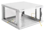 Шкаф коммутационный ЦМО ШРН-ЭКОНОМ (ШРН-Э-6.500.1) настенный 6U 600x520мм пер.дв.стал.лист 75кг серый 470мм 14.5кг 180град. 345мм