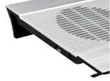 Подставка для ноутбука Deepcool N8 17" 380x278x55мм 25дБ 3xUSB 2x 140ммFAN 1244г алюминий серебристый