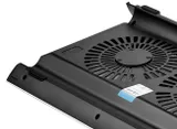 Подставка для ноутбука Deepcool N8 17" 380x278x55мм 25дБ 3xUSB 2x 140ммFAN 1244г алюминий серебристый