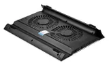 Подставка для ноутбука Deepcool N8 17" 380x278x55мм 25дБ 3xUSB 2x 140ммFAN 1244г алюминий серебристый