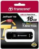 Флеш Диск Transcend 16Gb Jetflash 750 TS16GJF750K USB3.0 черный