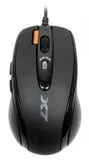 Мышь A4Tech X-718BK черный оптическая (3000dpi) USB (6but)