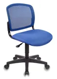 Кресло Бюрократ CH-296NX синий сиденье темно-синий 15-10 сетка/ткань крестов. пластик