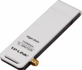 Сетевой адаптер TP-Link TL-WN722N, N150 Wi-Fi USB-адаптер высокого усиления, до 150 Мбит/с на 2,4 ГГц, 1 внешняя антенна с высоким коэффициентом усиления, USB 2.0, кнопка WPS