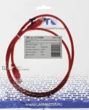 Патч-корд Lanmaster TWT-45-45-1.0-RD UTP RJ-45 вил.-вилка RJ-45 кат.5E 1м красный ПВХ (уп.:1шт)