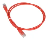 Патч-корд Lanmaster TWT-45-45-5.0-RD UTP RJ-45 вил.-вилка RJ-45 кат.5E 5м красный ПВХ (уп.:1шт)