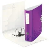 Папка-регистратор Leitz WOW 11060062 A4 82мм полифом фиолетовый