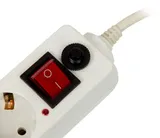 Сетевой фильтр Buro 500SH-10-W 10м (5 розеток) белый (коробка)