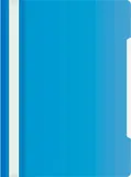 Папка-скоросшиватель Бюрократ Economy -PSE20BLUE A4 прозрач.верх.лист пластик синий
