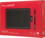 Графический планшет Wacom One by Small USB черный/красный