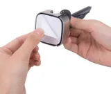 Ручка гелев. Deli E6797black черный d=0.7мм черн. черн. на подставке линия 0.55мм