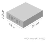 Источник бесперебойного питания Ippon Innova RT II 6000 6000Вт 6000ВА черный