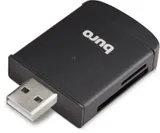Устройство чтения карт памяти USB2.0 Buro BU-CR-3103 черный