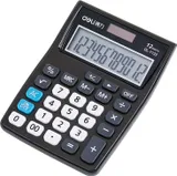 Калькулятор настольный Deli E1122/GREY серый 12-разр.