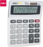 Калькулятор настольный Deli E1217 в ассортименте 12-разр.